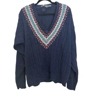 Vintage Etchings Sweater  Size L